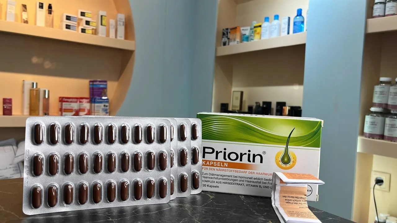 قرص پریورین اصل آلمان ضد ریزش مو