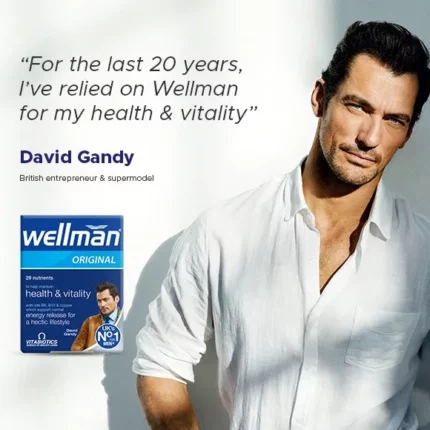 قرص ول من ویتابیوتیکس مولتی ویتامین مخصوص مردان اصل انگلستان