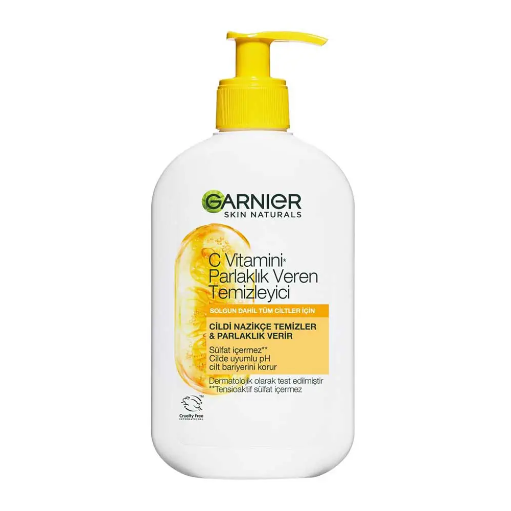 ژل شستشو ویتامین C گارنیر مدل Skin Naturals(250 میل)