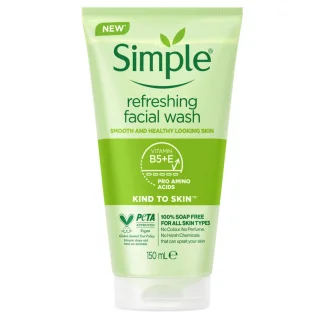 ژل شستشوی صورت سیمپل Simple مدل Refreshing
