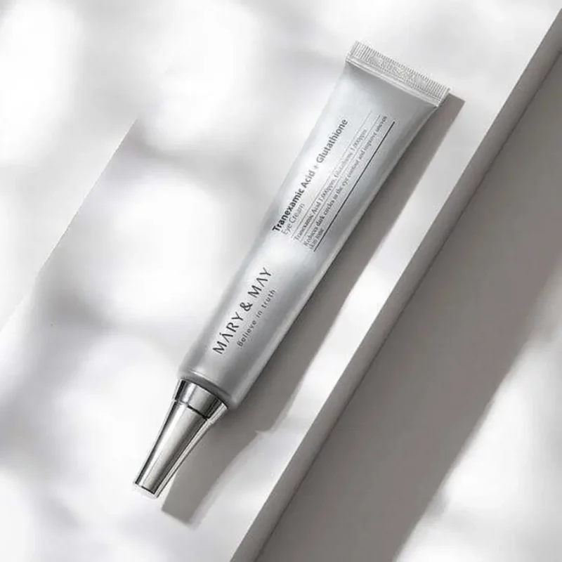 کرم دور چشم ضد لک + ترانگزامیک اسید | Mary & May روشن‌کننده قوی صورت