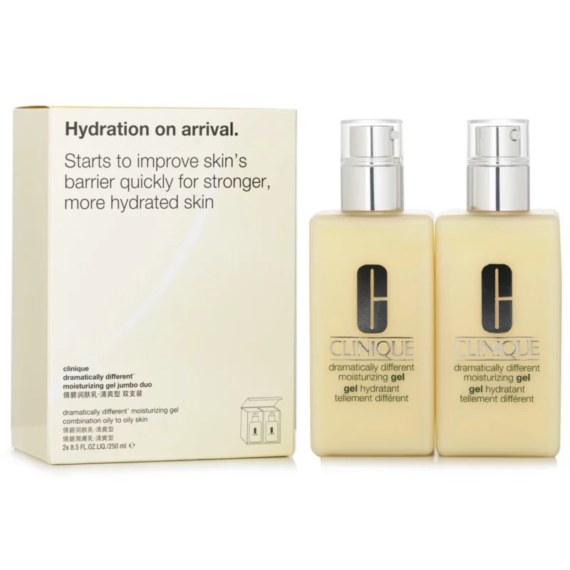 ژل دو قلو مرطوب کننده پوست چرب دراماتیکالی دیفرنت کلینیک اصل