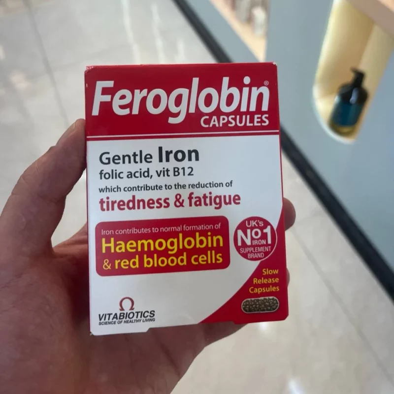 کپسول فروگلوبین ویتابیوتیکس | 30 عدد | اصل انگلیس