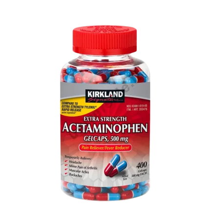 قرص استامینوفن فوق‌العاده قوی کرکلند اصل مدل اکسترا