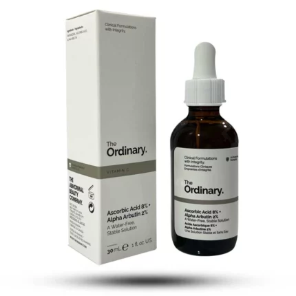 سرم آسکوربیک اسید 8% آلفا اوربوتین 2% اوردینری اصل