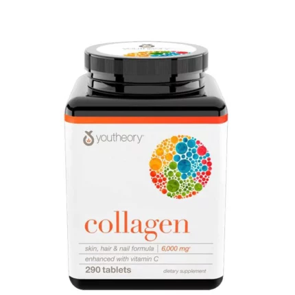 قرص کلاژن یوتئوری حاوی ویتامین سی 290 و 390 عددی