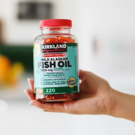 کپسول روغن ماهی وحشی آلاسکایی کرکلند | امگا3 خالص