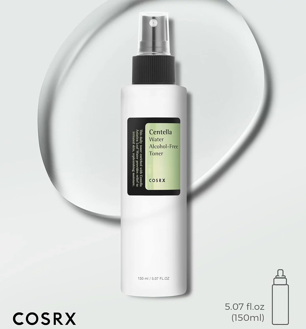 تونر بدون الکل سنتلا واتر کوزارکس | آبرسان، ضدلک، تسکین دهنده تونر بدون الکل سنتلا واتر کوزارکس | آبرسان، ضدلک، تسکین دهنده