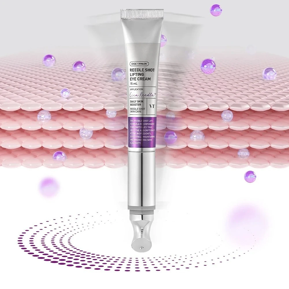 کرم دور چشم لیفتینگ ویبره دار ریدل شات برند VT کُرهای